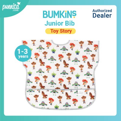 Bumkins ผ้ากันเปื้อนเด็ก รุ่น Junior Bib 1- 3 ขวบ ลาย Disney Toy Story
